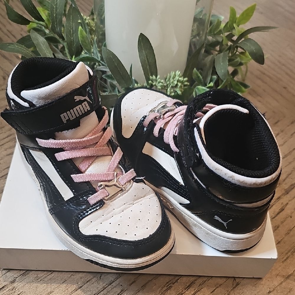 Puma Velcro Hightop Sneakers Size 12